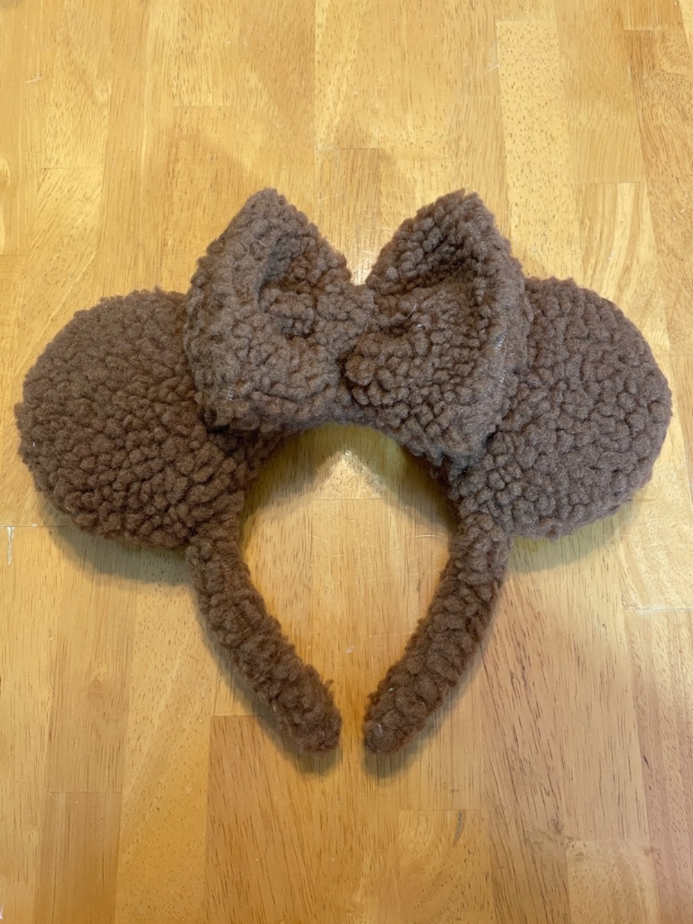 Mickey Mouse Bow Ear Headband Teddy Bear